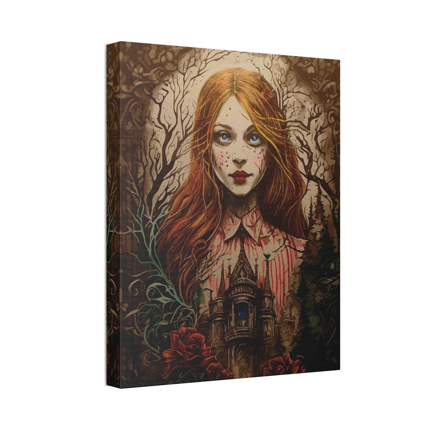 Ivy Rose Stretched Canvas