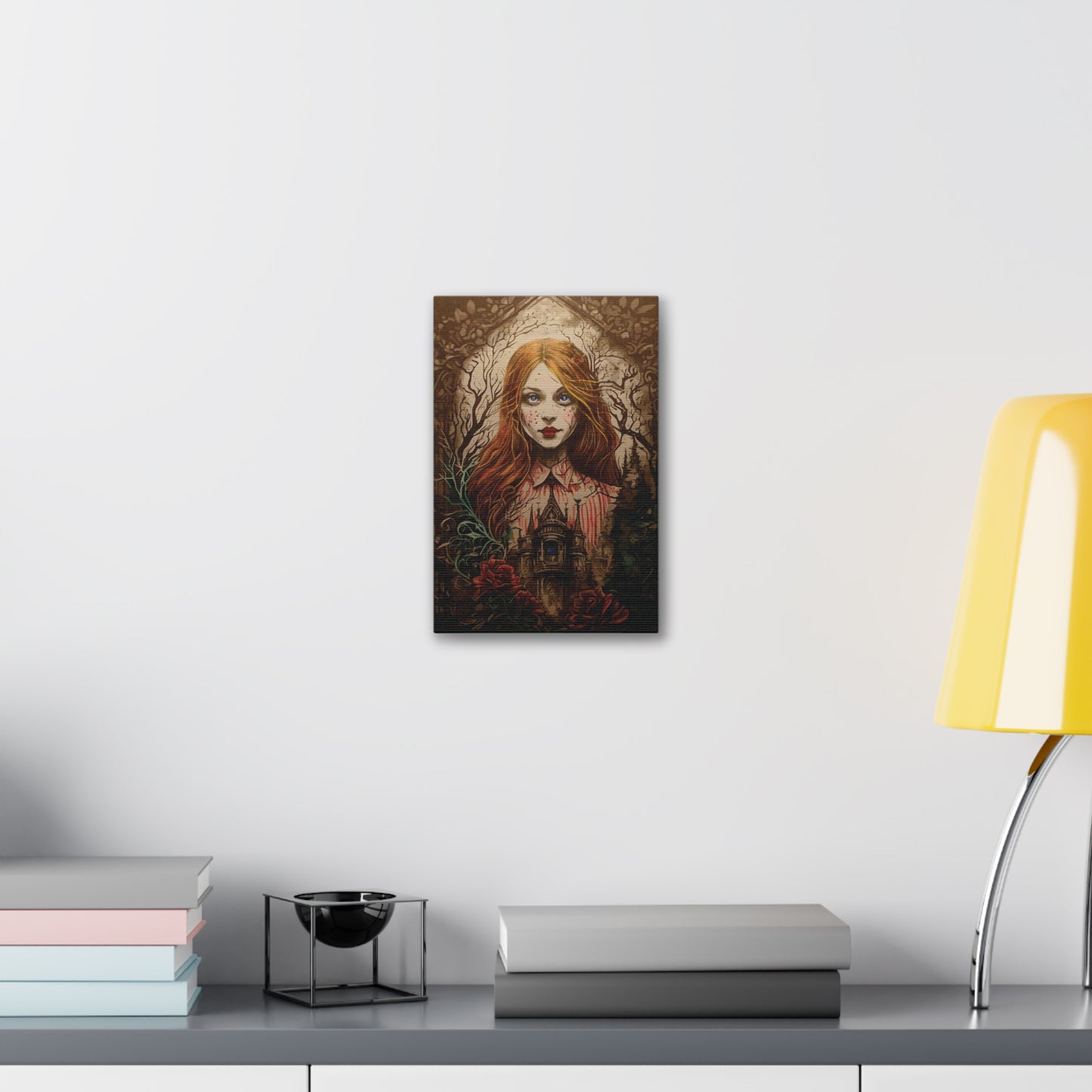 Ivy Rose Stretched Canvas