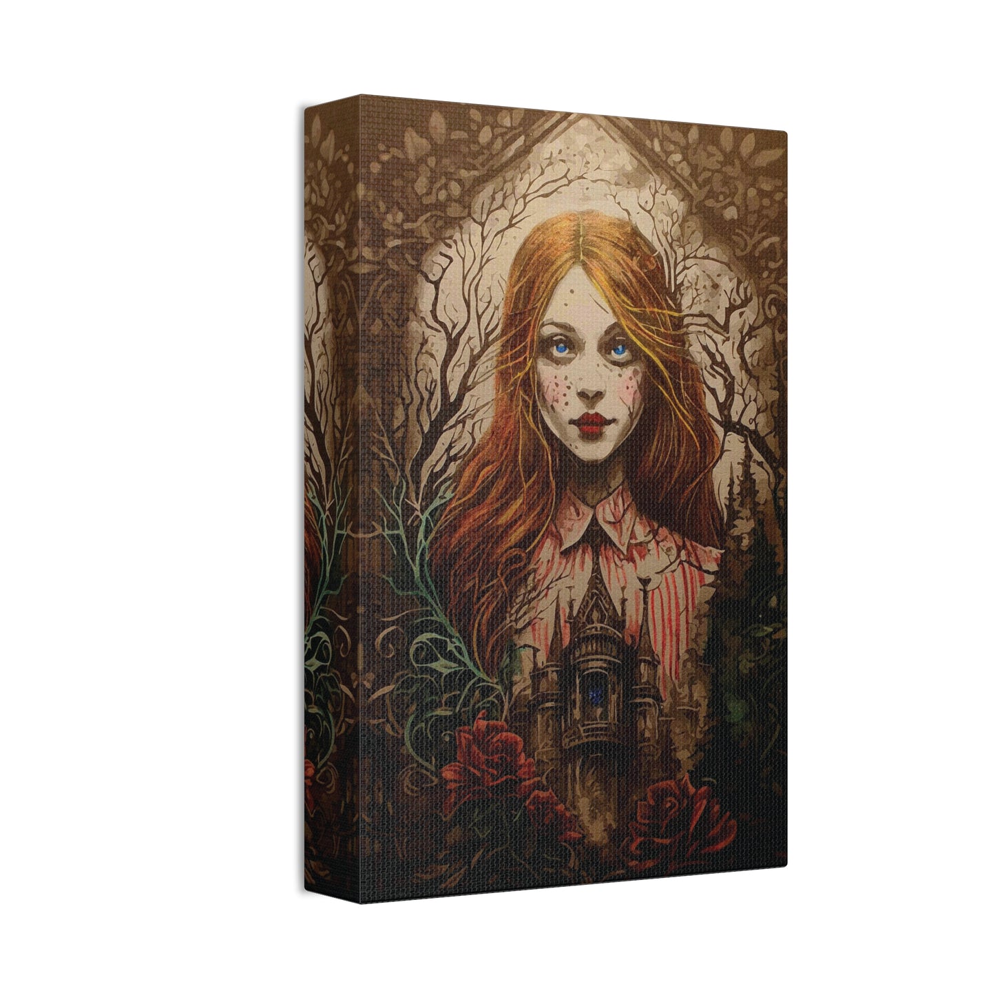 Ivy Rose Stretched Canvas