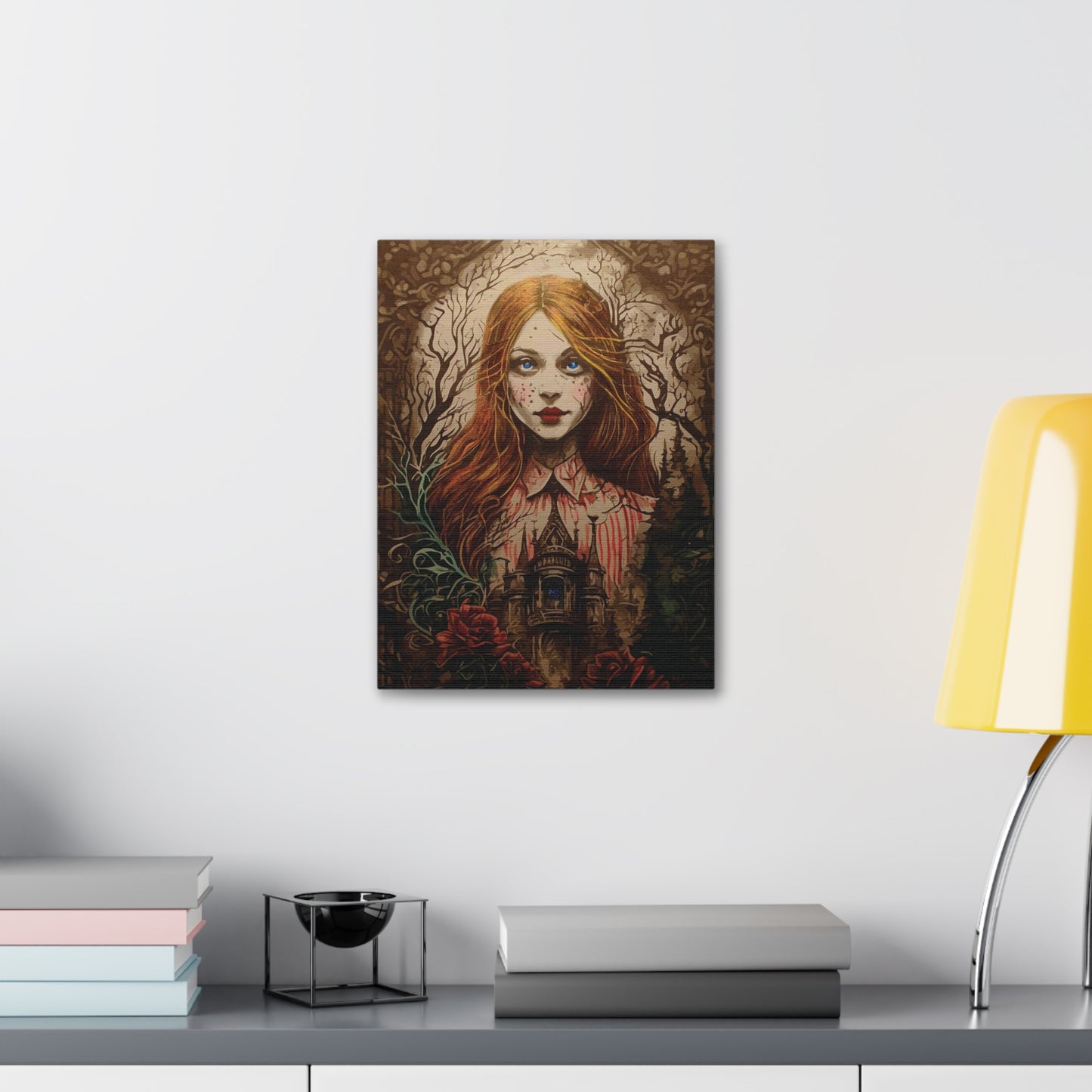 Ivy Rose Stretched Canvas