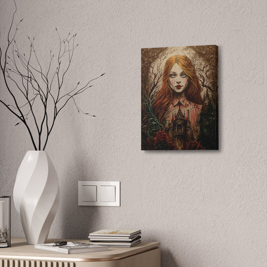 Ivy Rose Stretched Canvas