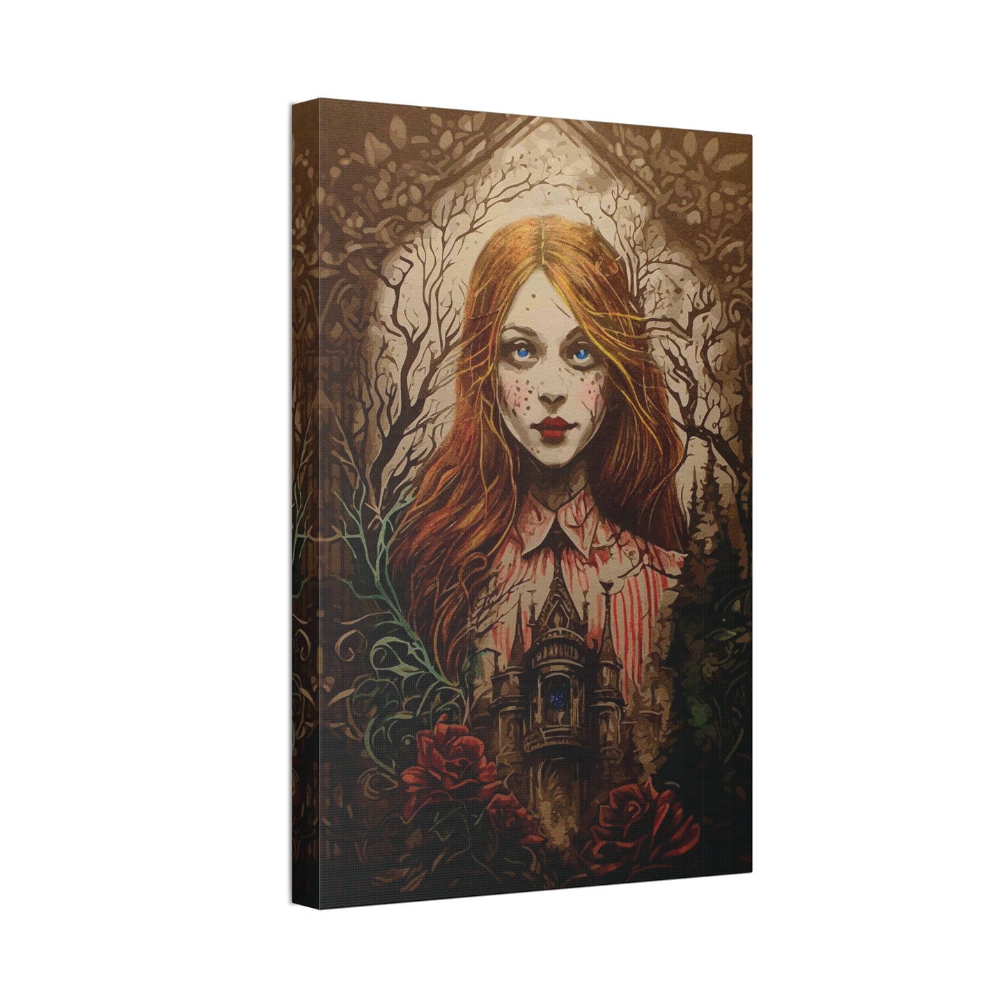 Ivy Rose Stretched Canvas