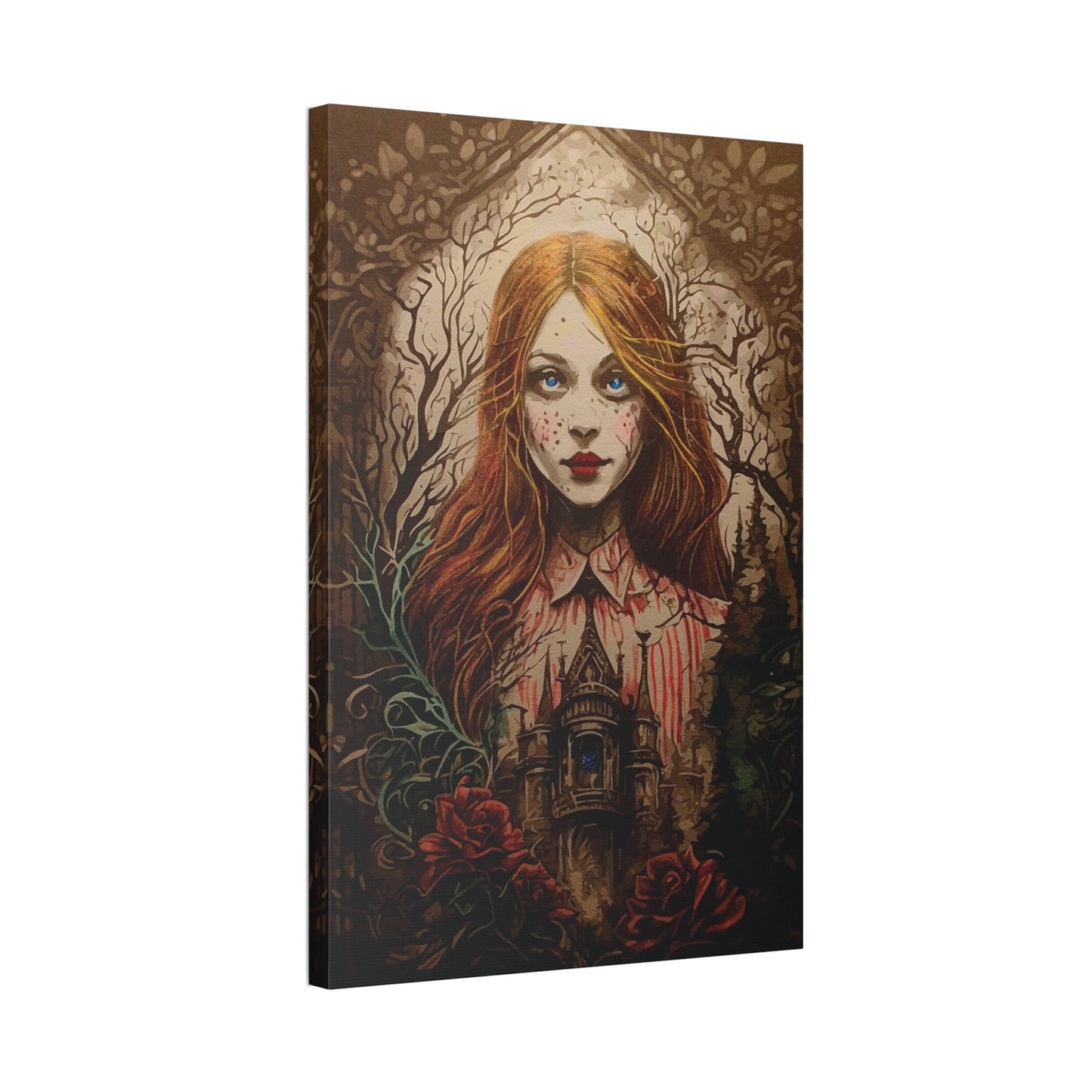 Ivy Rose Stretched Canvas