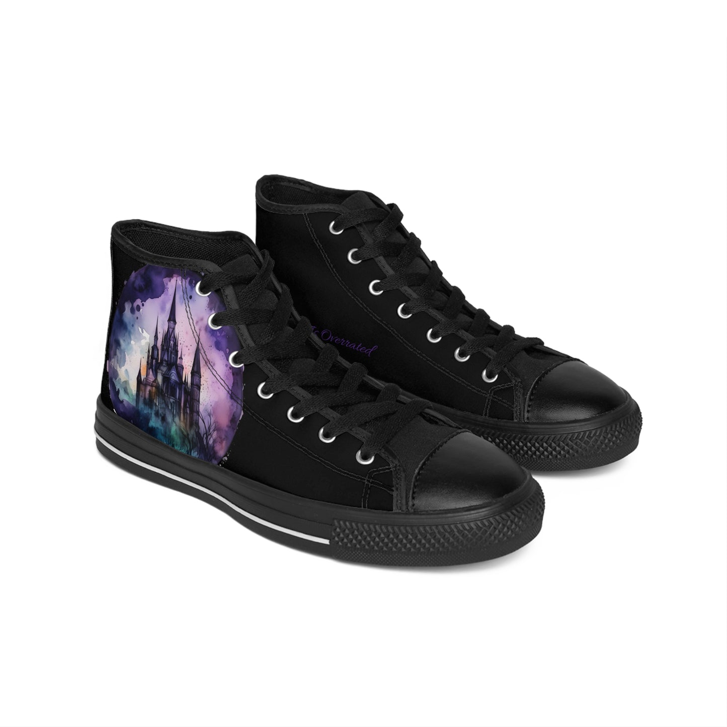 Gothic Castle Women's High-top/Classic Sneakers Haunted House