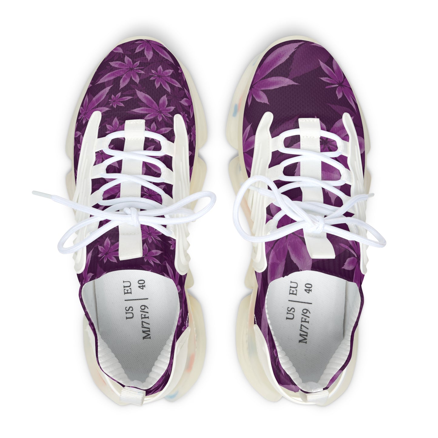 Purple Sticky Punch Women's Mesh Sneakers