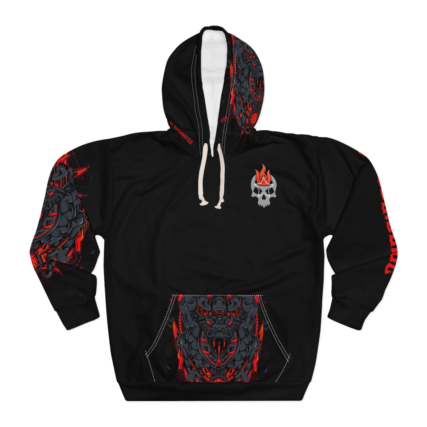 Corba Mecha Cyberpunk Pullover AOP Hoodie