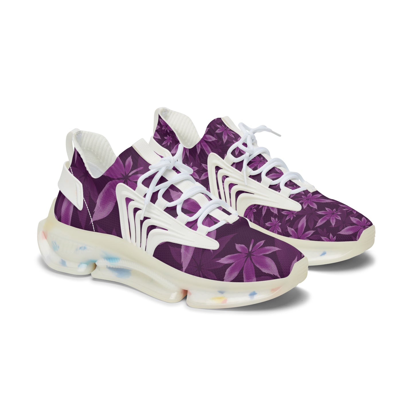 Purple Sticky Punch Women's Mesh Sneakers