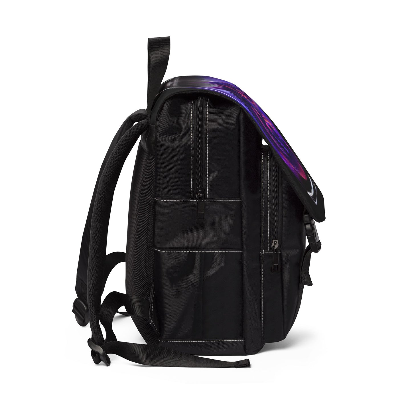 Purple Fantasy Dragon Jar Backpack