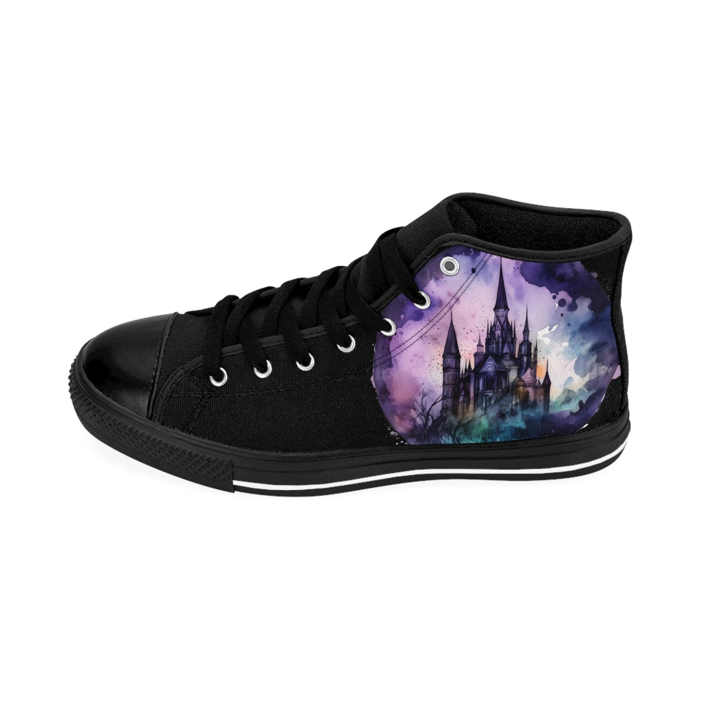 Gothic Castle Women's High-top/Classic Sneakers Haunted House