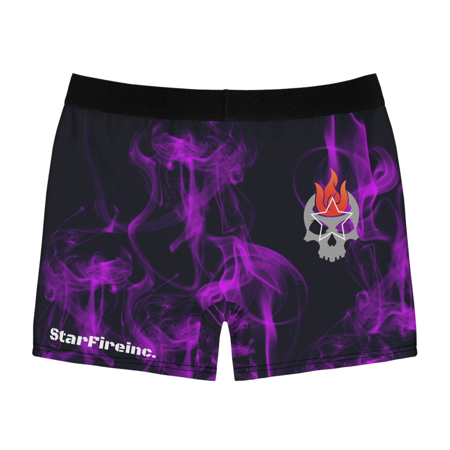 Neon Cyberpunk Monkey Men's Boxer Briefs (AOP)