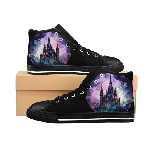 Gothic Castle Women's High-top/Classic Sneakers Haunted House