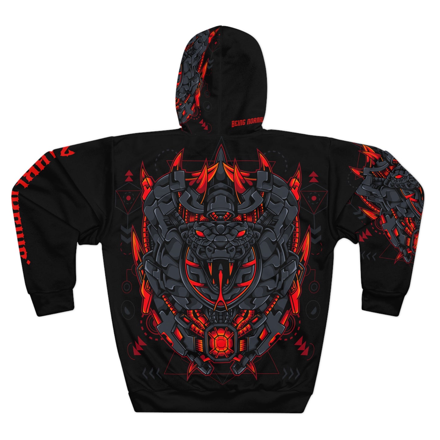 Corba Mecha Cyberpunk Pullover AOP Hoodie